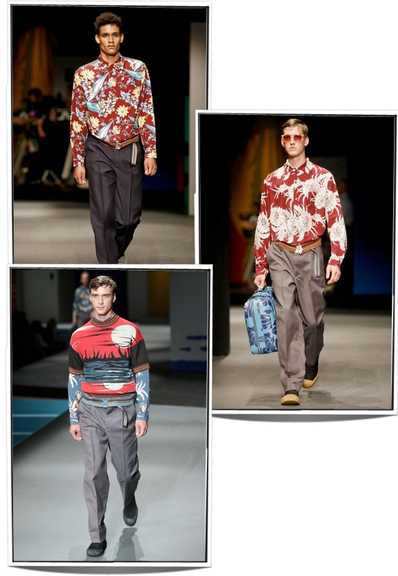 Prada sales hawaiian shirt