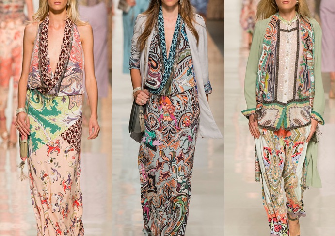 Trends patterned fabrics: wonderful color palettes | Beatrice Brandini Blog