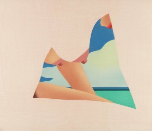 Seascape Dropout 1982 by Tom Wesselmann born 1931