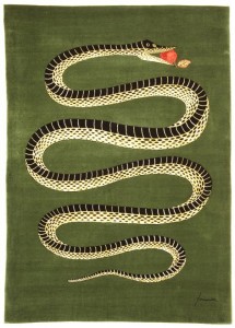 6 Fornasetti Amiamo il serpente tappeto